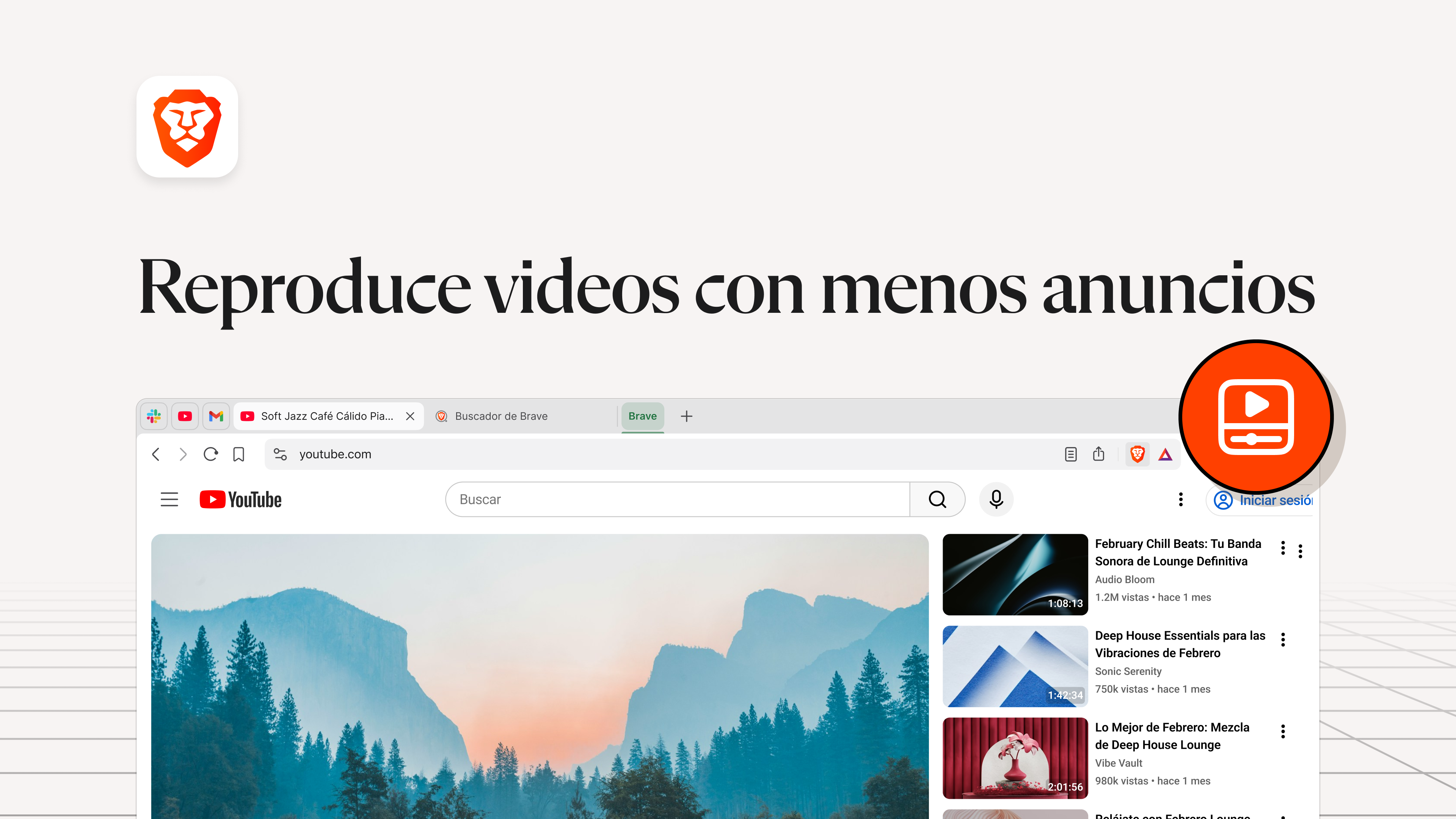 Captura de pantalla de Navegador Brave