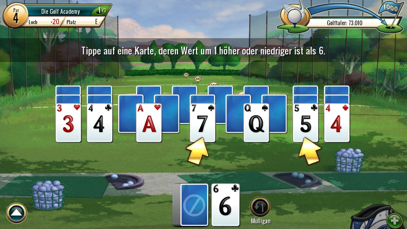 Fairway Solitaire by Big Fish Screenshot