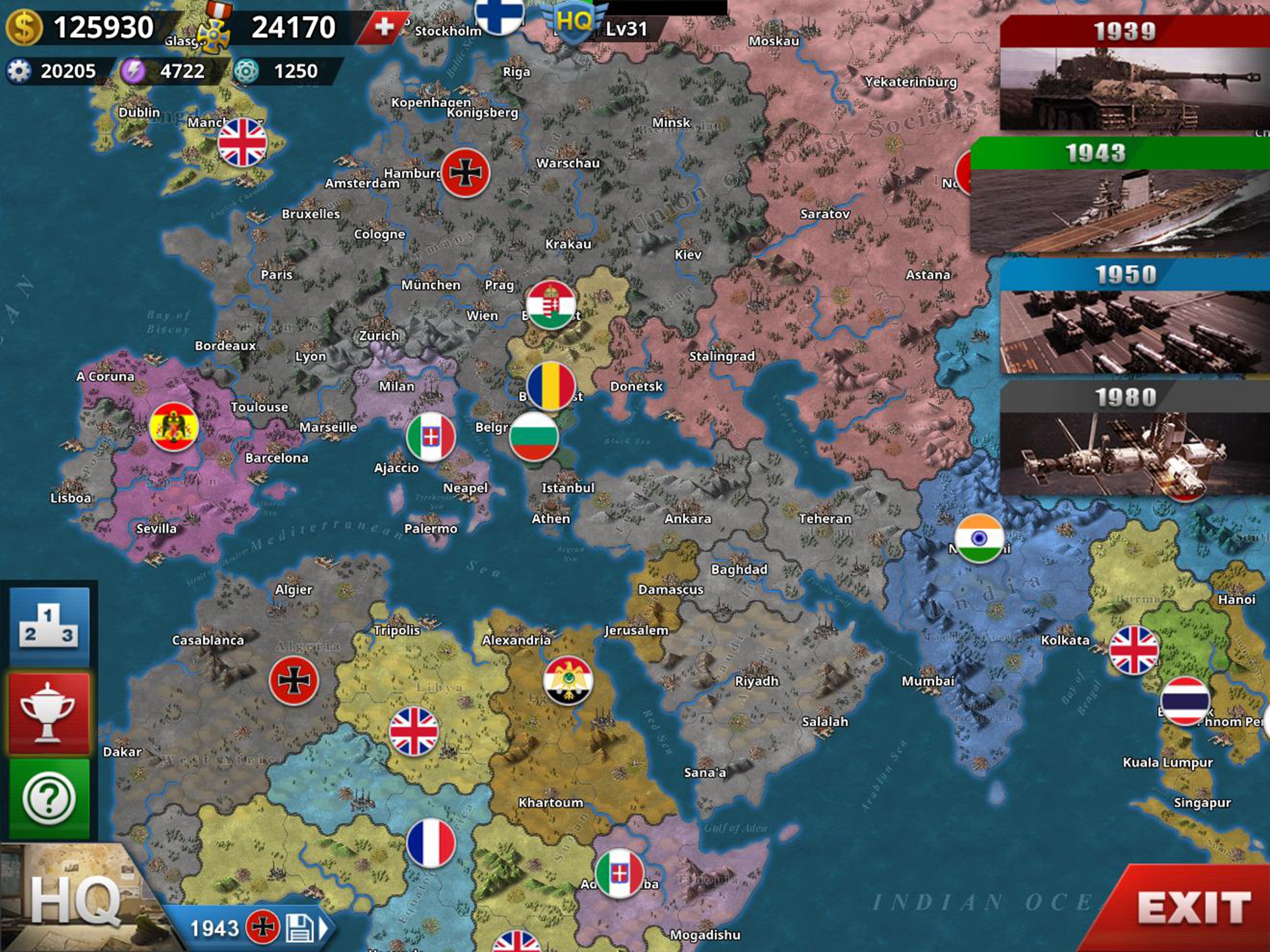 Welteroberer 4 Screenshot