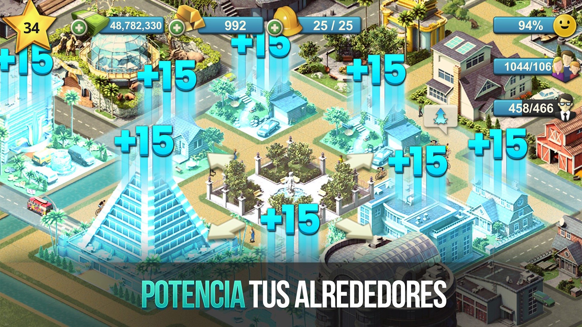Captura de pantalla de City Island 4 - Town Sim: Village Builder
