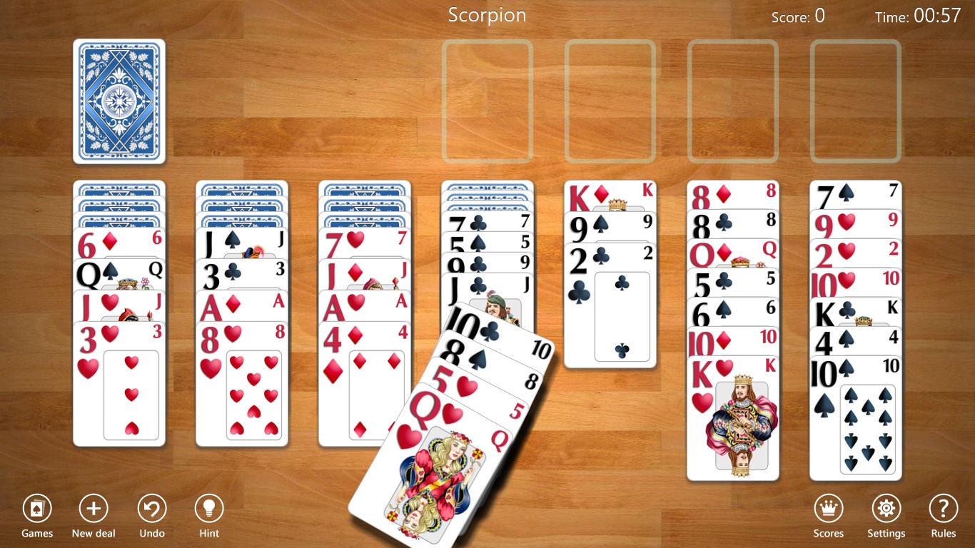 Spider Solitaire Collection Free screenshot