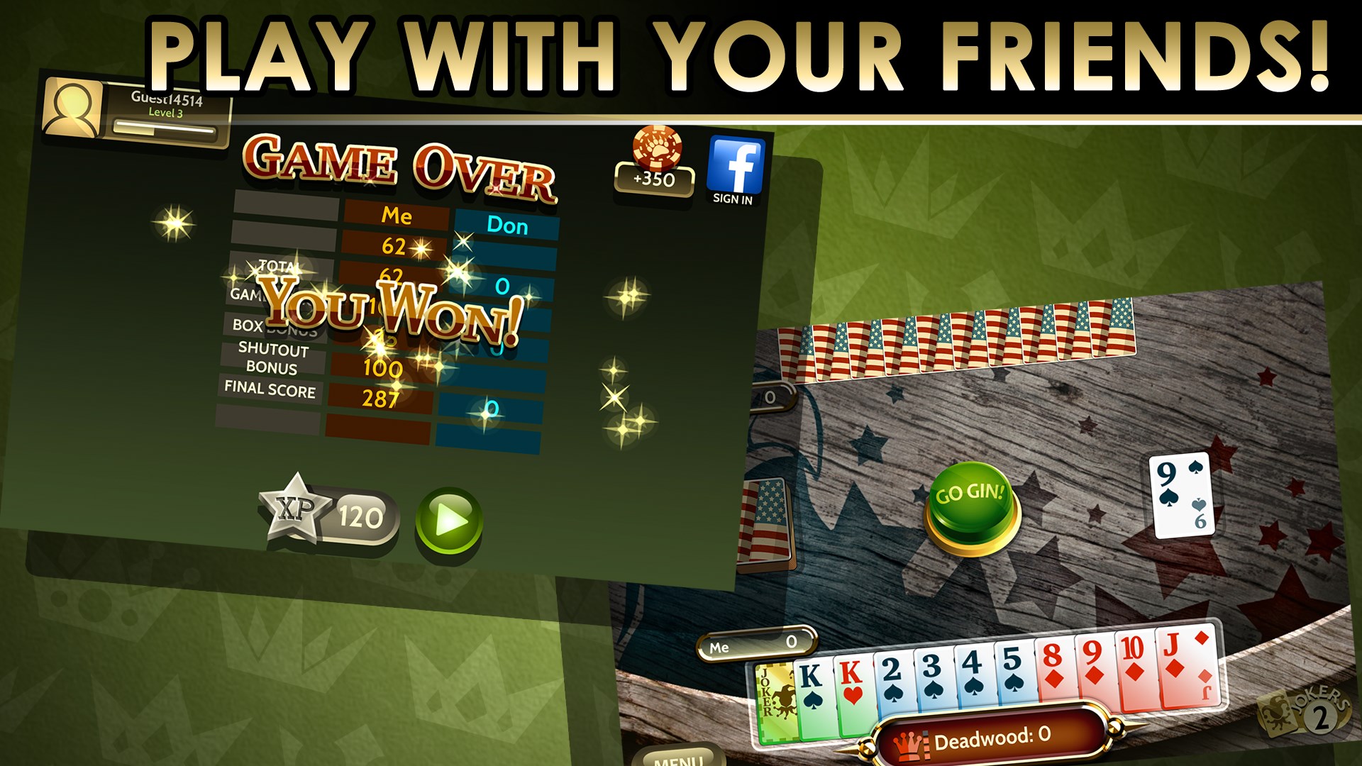 Gin Rummy Screenshot