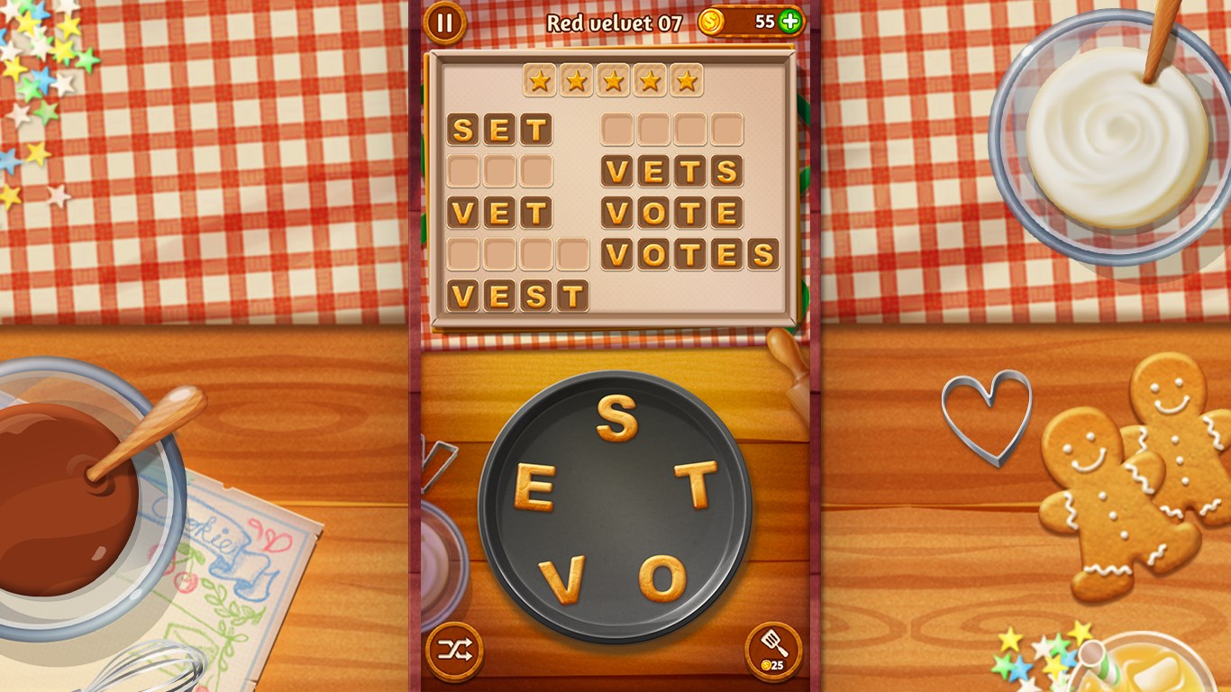 Captura de pantalla de Word Cookies!®