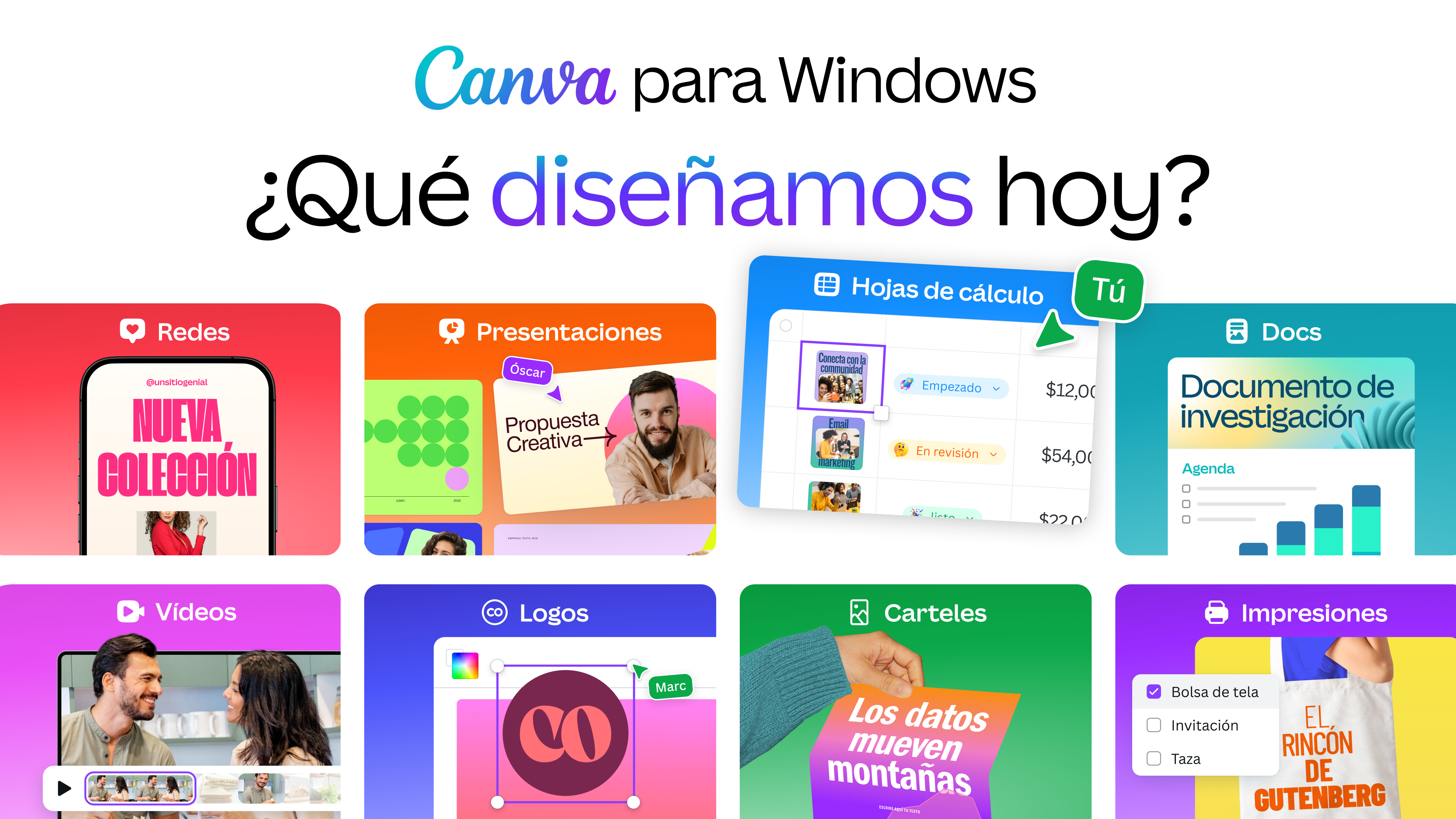Captura de pantalla de Canva
