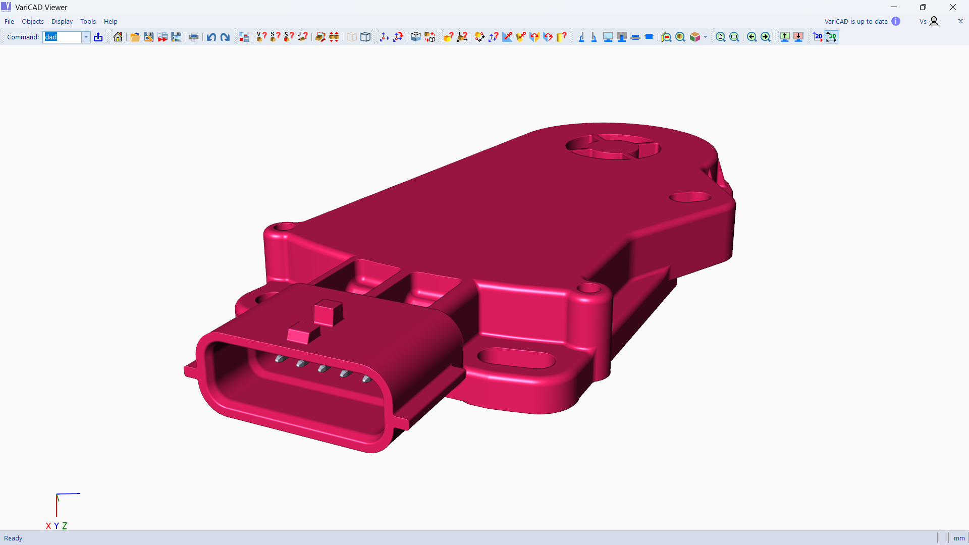 Captura de pantalla de VariCAD Viewer & Converter
