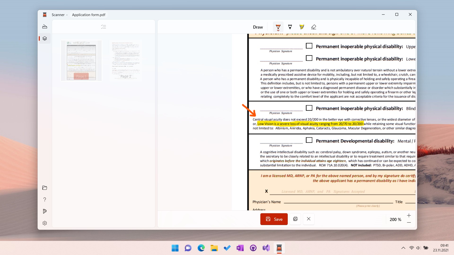 Scanner - Schnell und einfach Dokumente scannen Screenshot