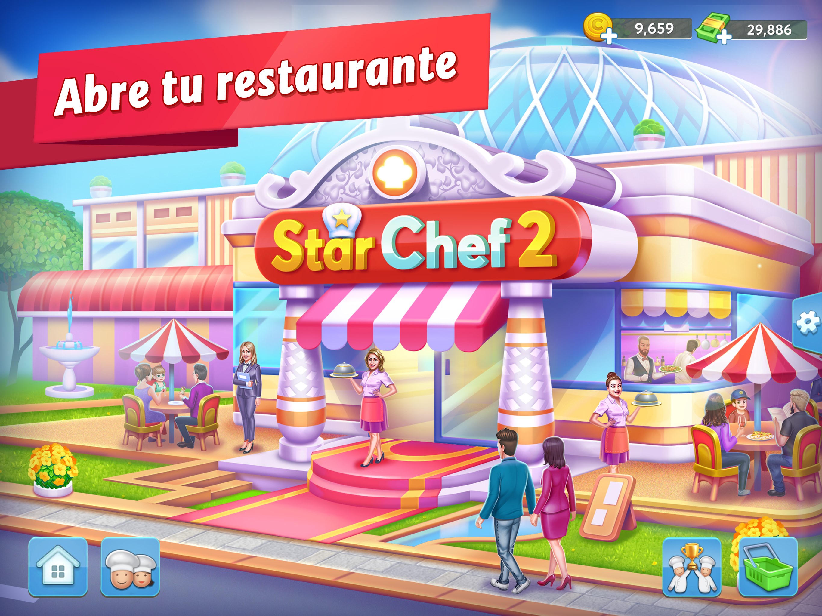 Captura de pantalla de Star Chef™ 2: Cooking Game