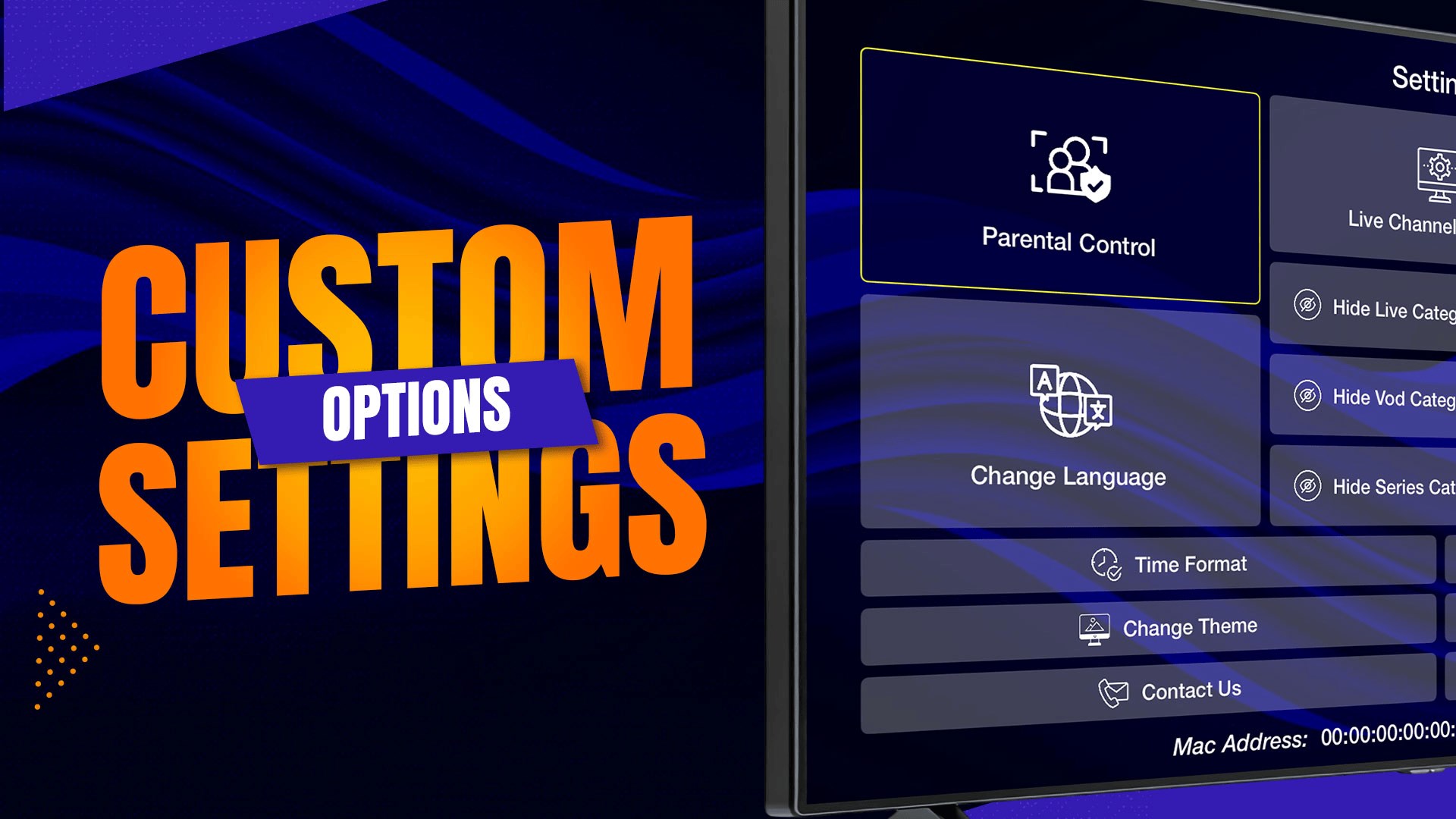 Captura de pantalla de Smarters IPTV Pro
