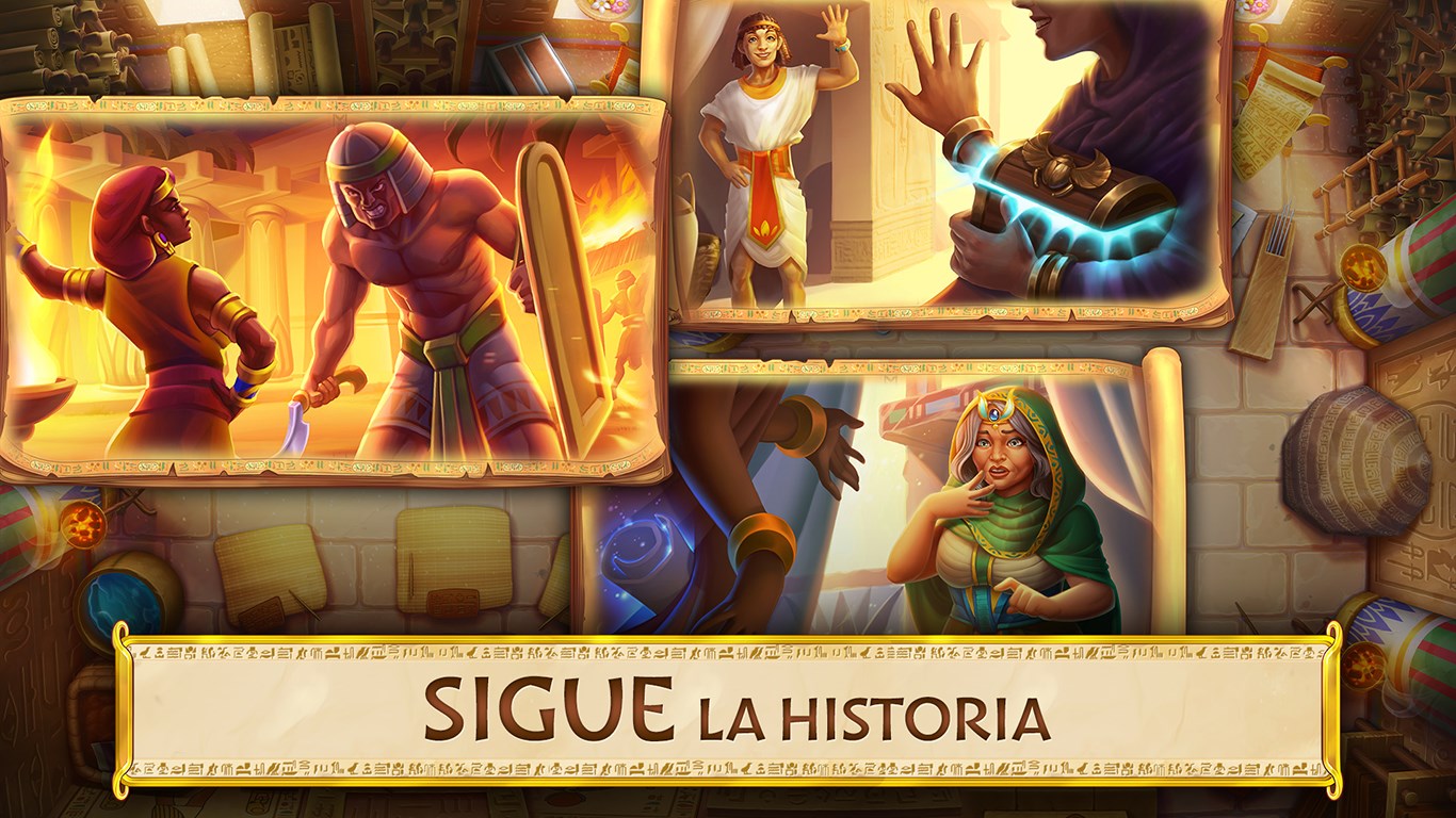 Captura de pantalla de Jewels of Egypt: ¡combina 3!