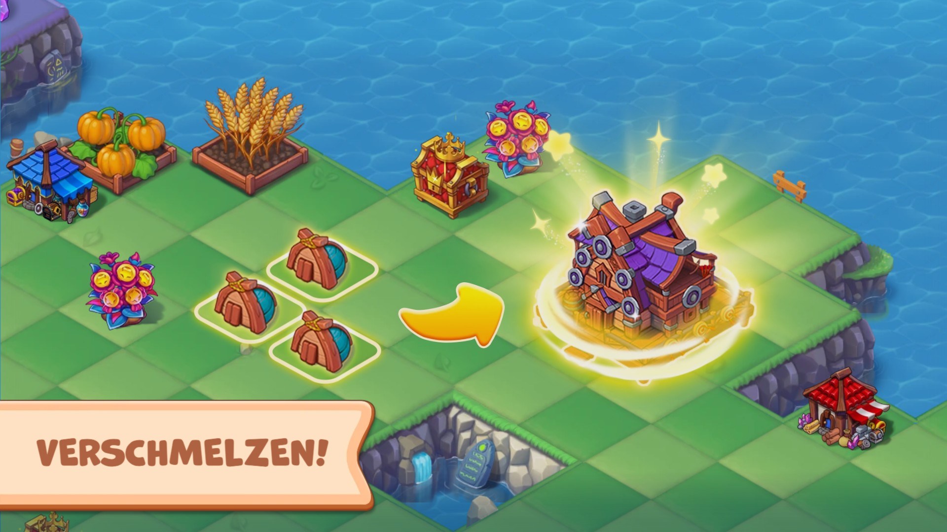 Mergest Kingdom: Merge Puzzle Screenshot