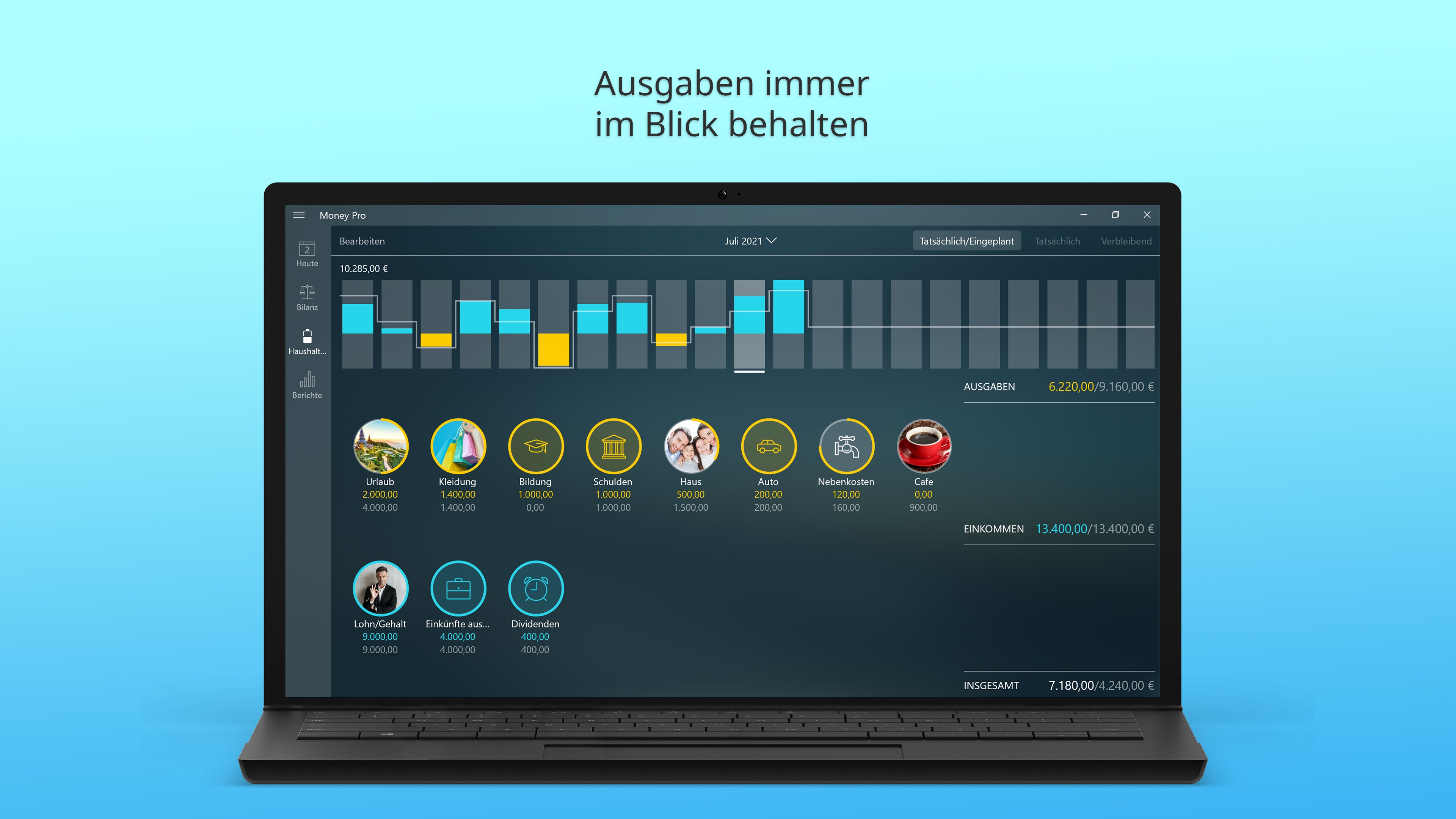 Money Pro - Geld, Budget, persönliche Finanzen Screenshot