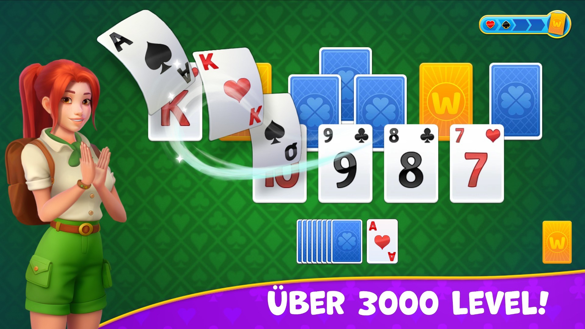 Kings and Queens: Solitaire Game Screenshot