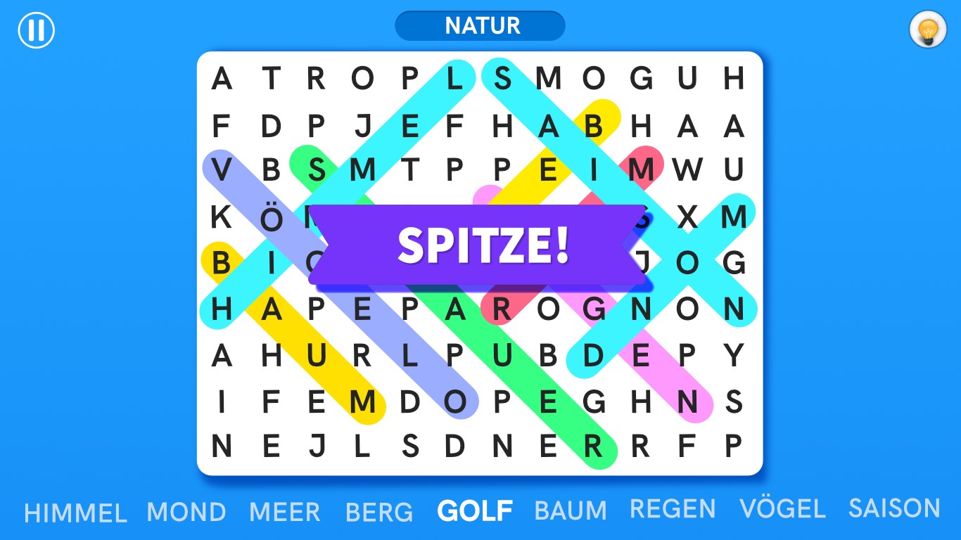 Wortsuche spiele: Wort finden Screenshot