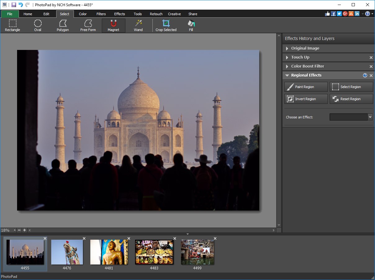 PhotoPad screenshot