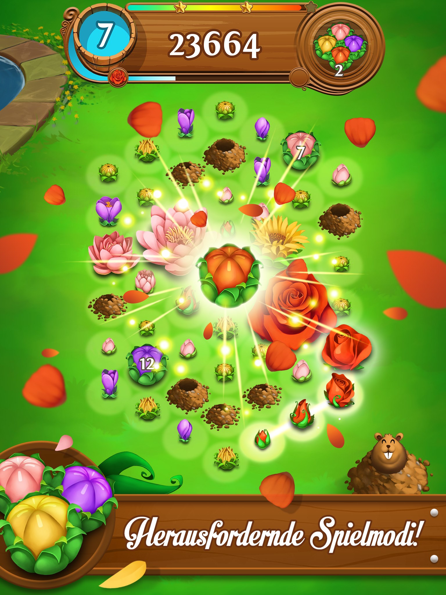 Blossom Blast Saga Screenshot