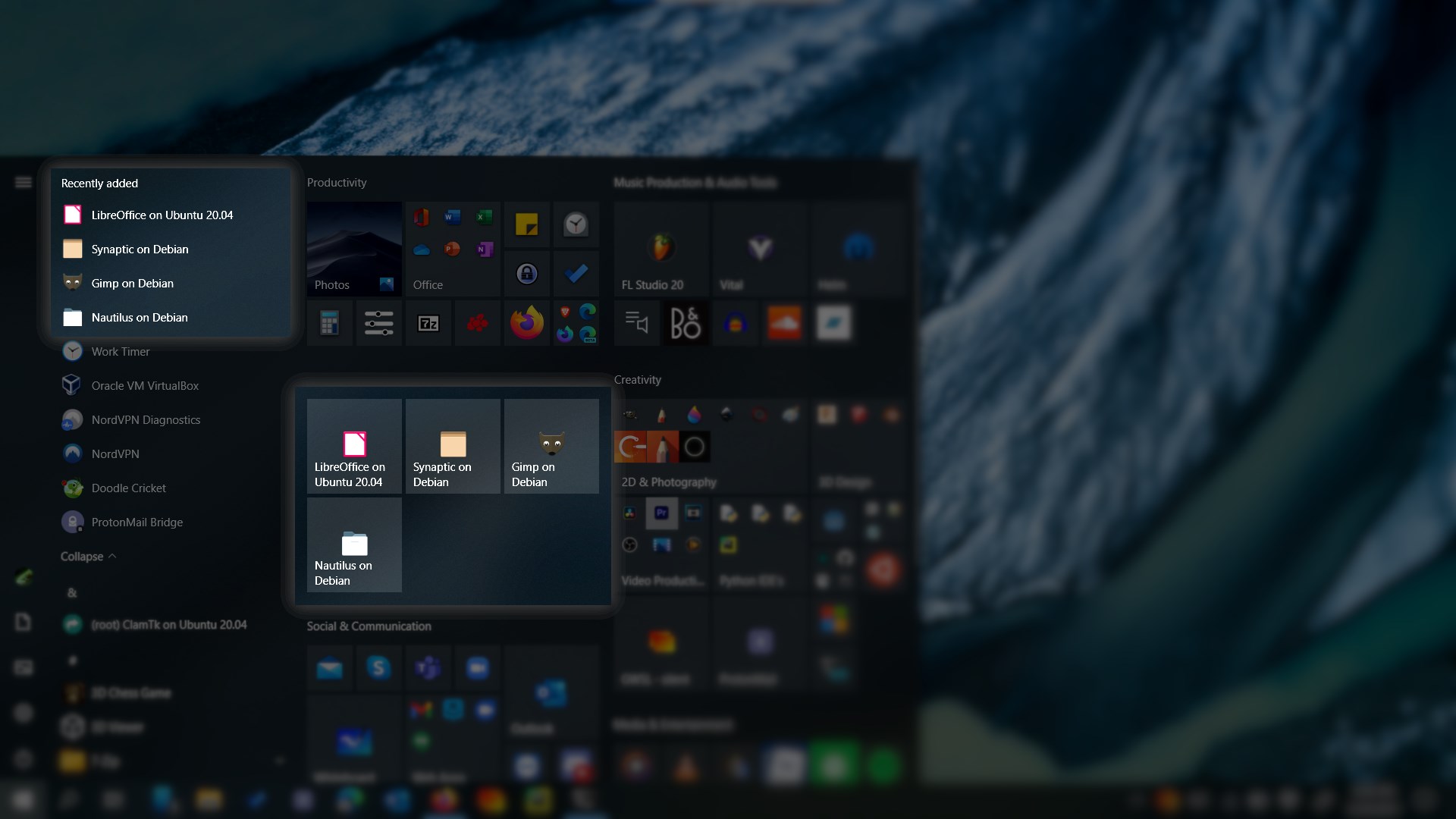 GWSL screenshot
