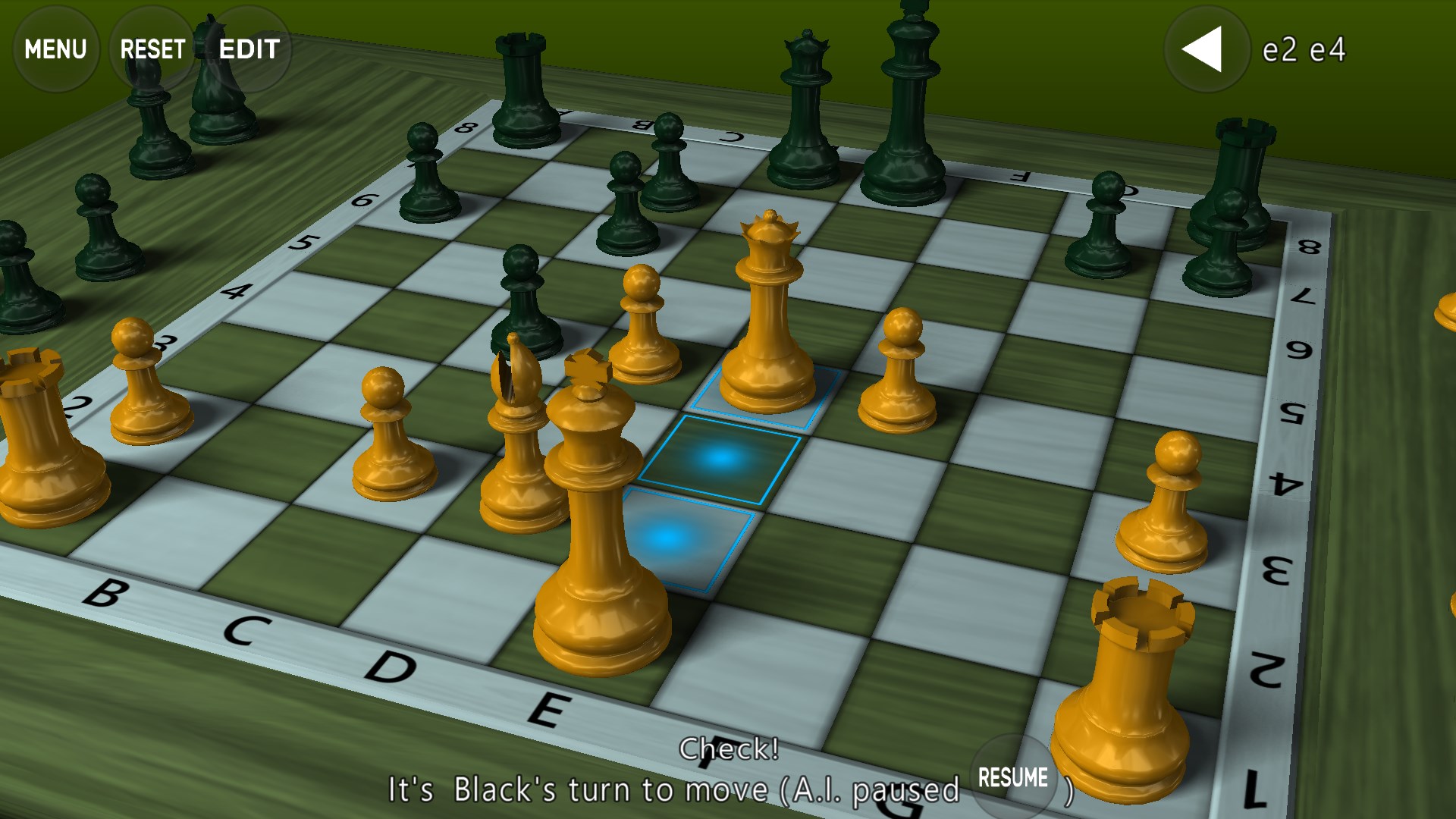 3D Chess Game screenshot