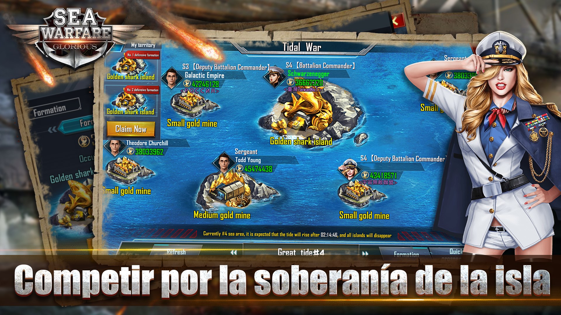 Captura de pantalla de Guerra Naval: Gloriosa
