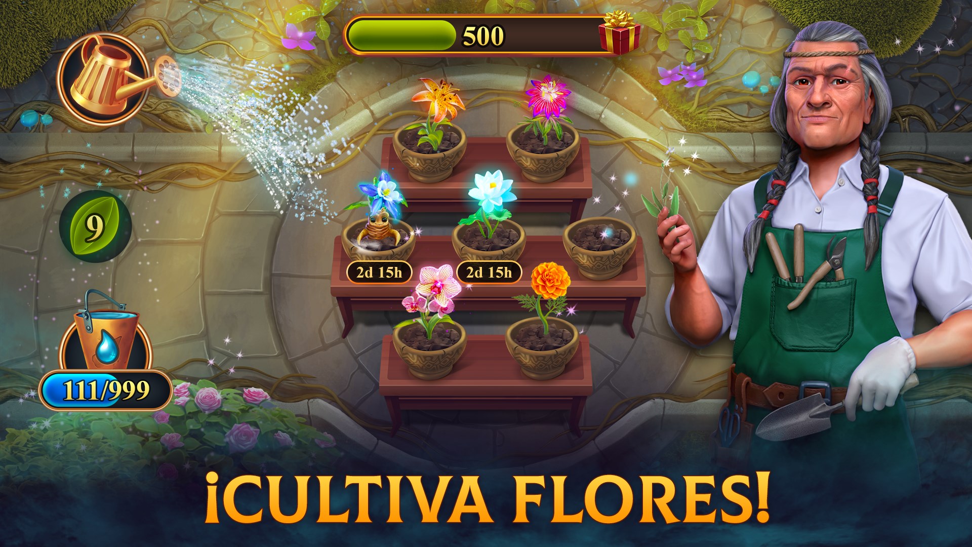 Captura de pantalla de Relojero - Match 3 Cristales & Gemas