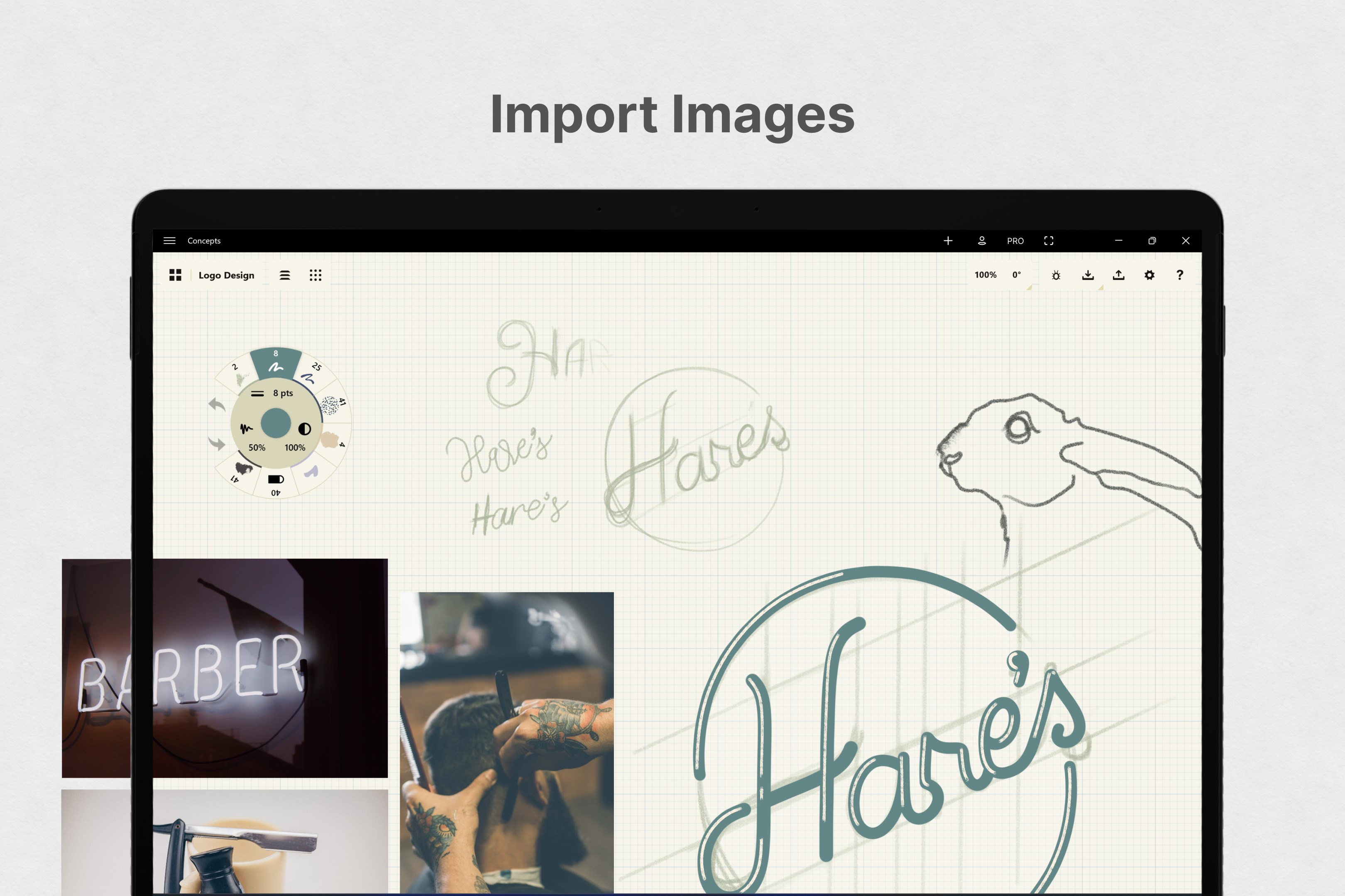 Concepts screenshot
