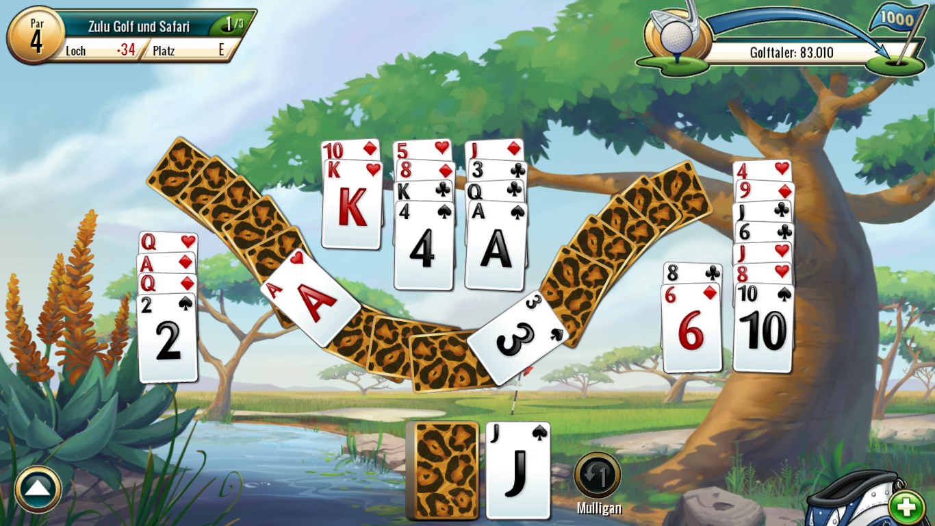 Fairway Solitaire by Big Fish (Full) Screenshot