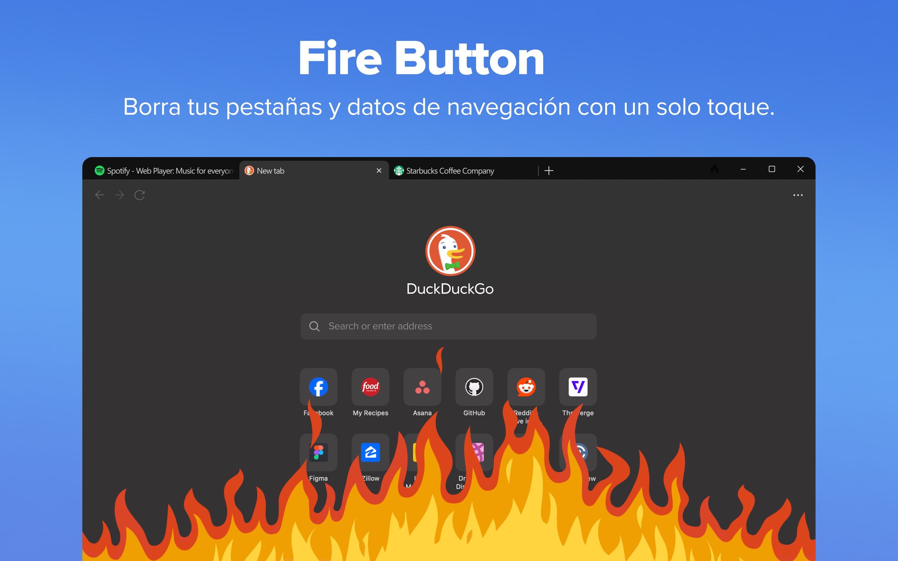 Captura de pantalla de DuckDuckGo, Duck.ai (optional)