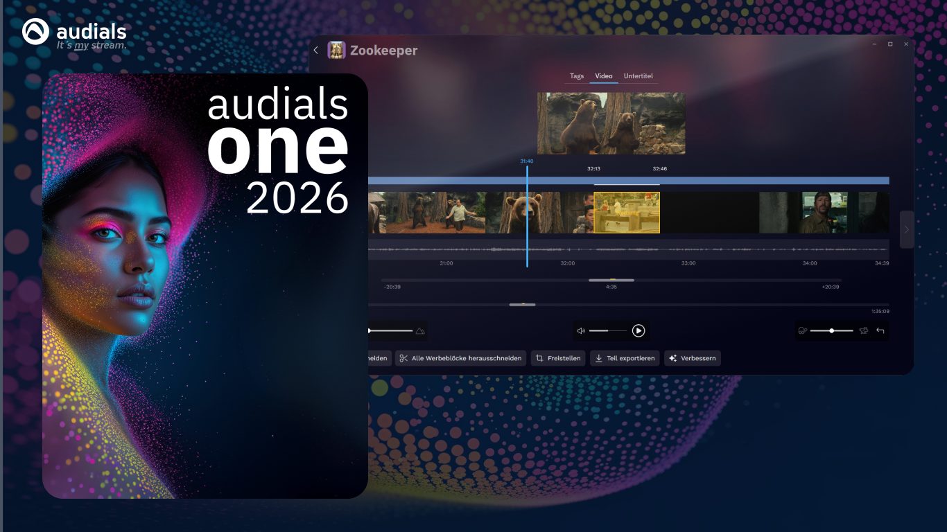 Audials One 2026 Screenshot