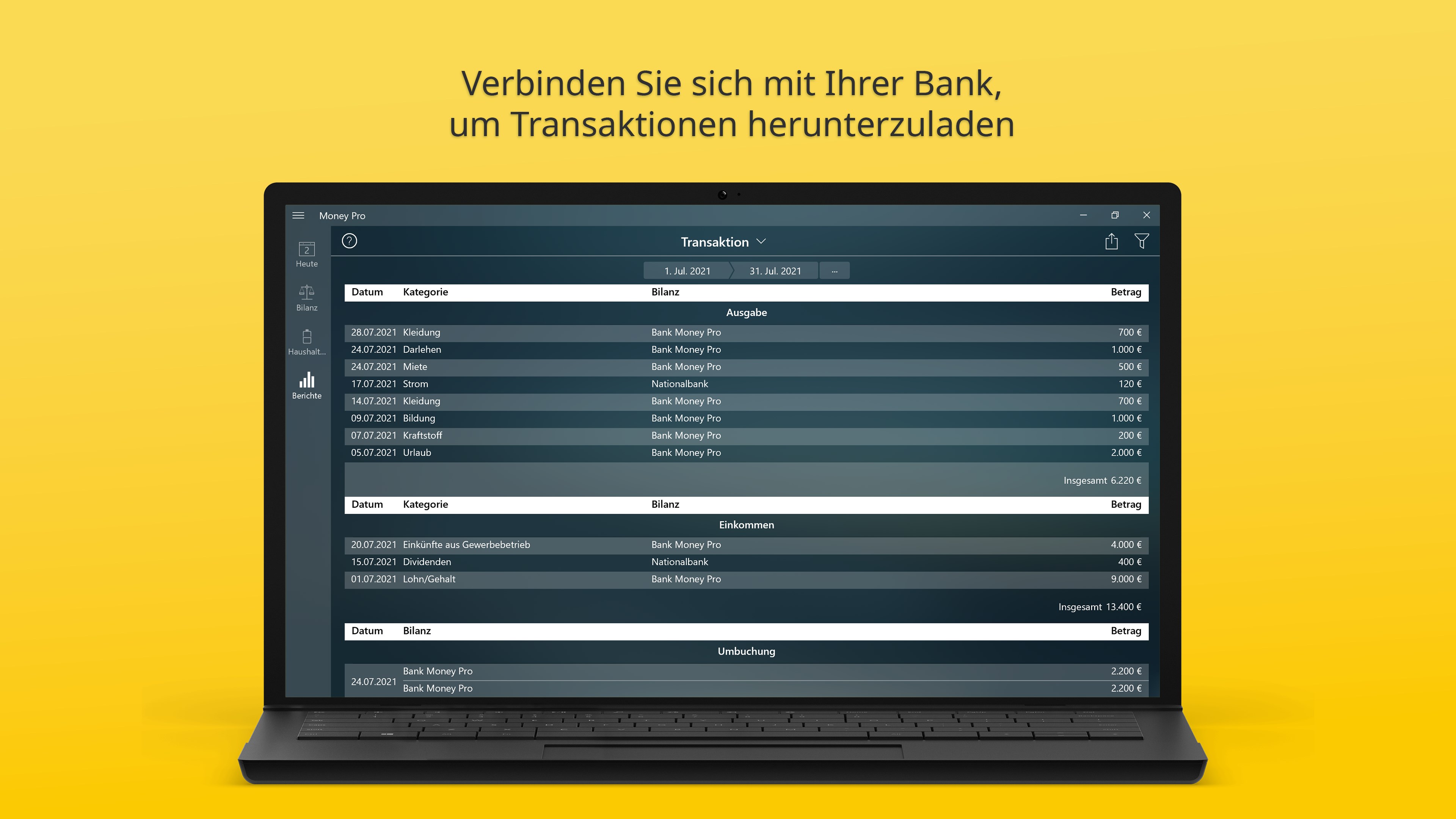 Money Pro - Geld, Budget, persönliche Finanzen Screenshot
