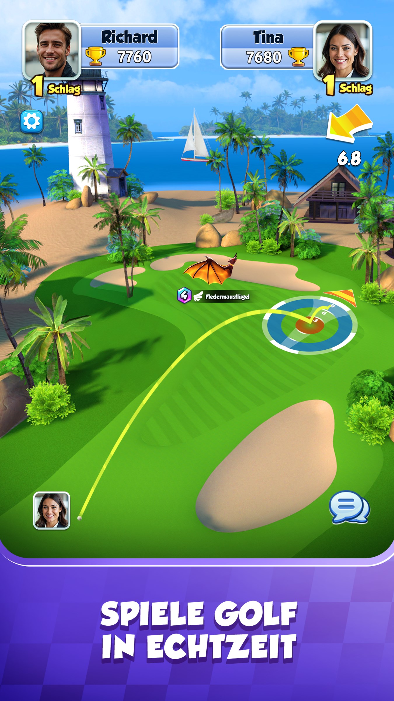 Golf Rival - Multiplayer-Spiel Screenshot
