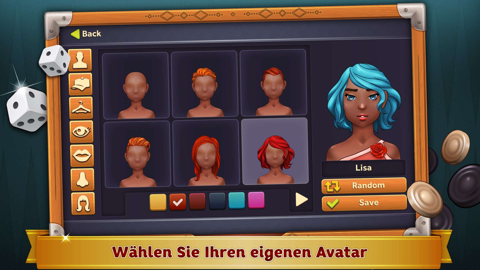 Backgammon Deluxe Screenshot