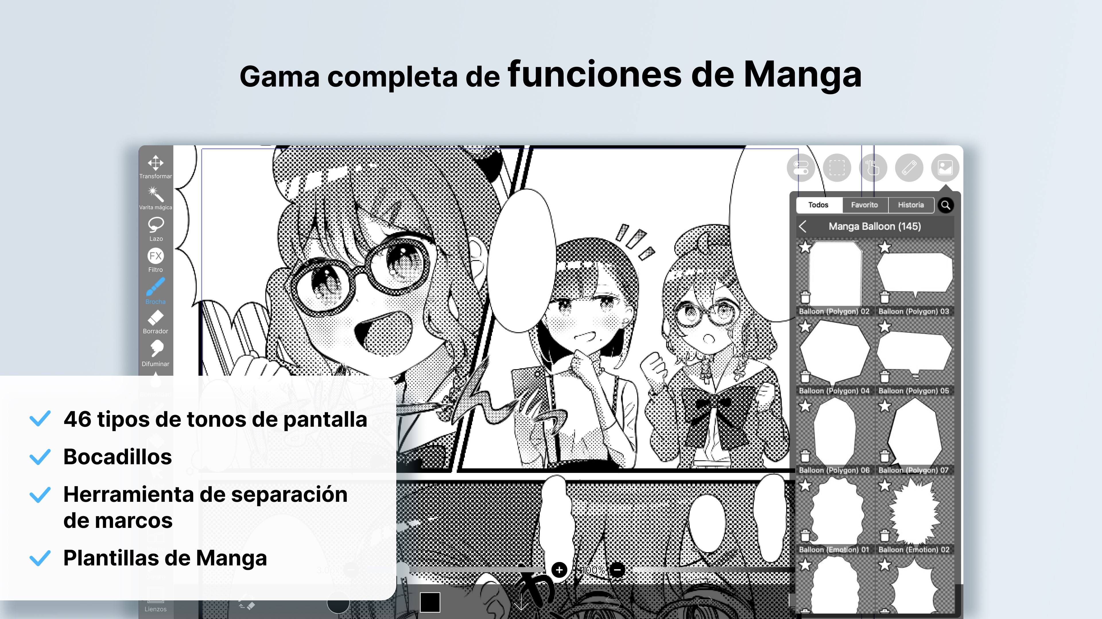 Captura de pantalla de ibis Paint