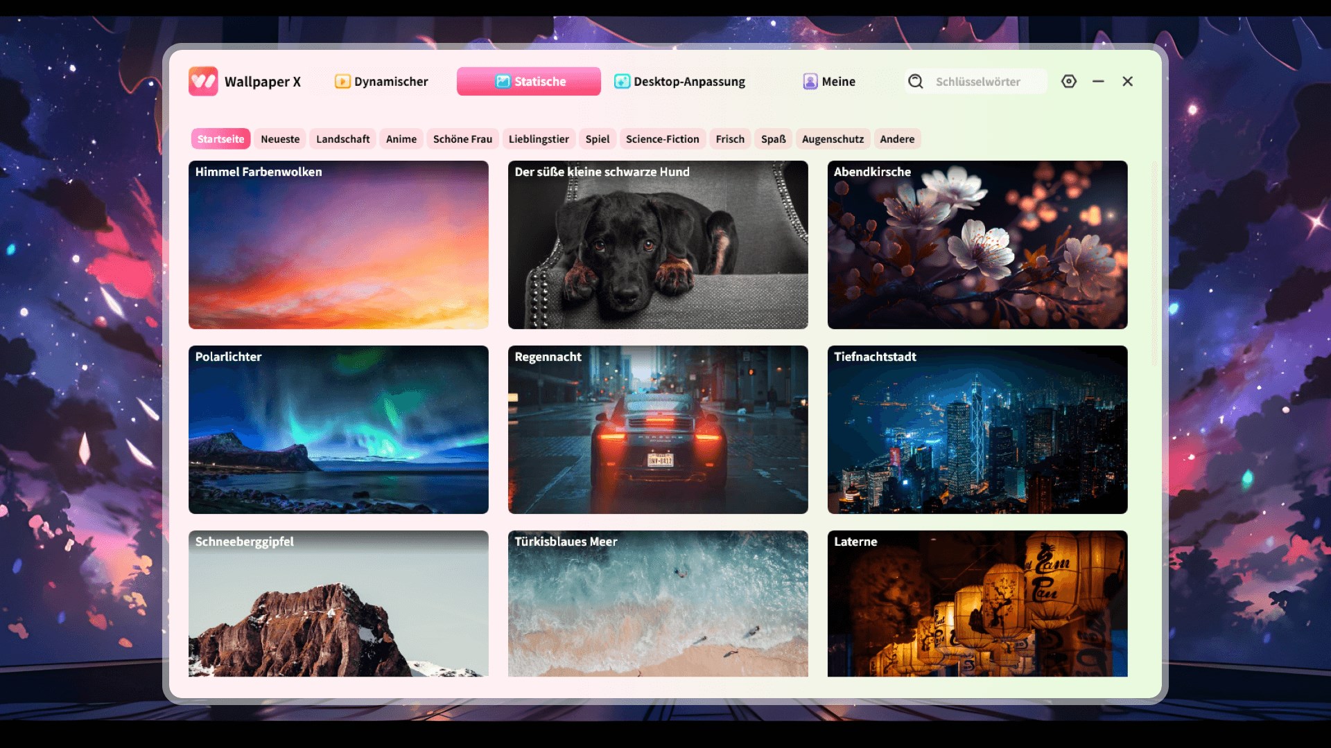 Wallpaper - Desktop Live Hintergrundbilder Screenshot