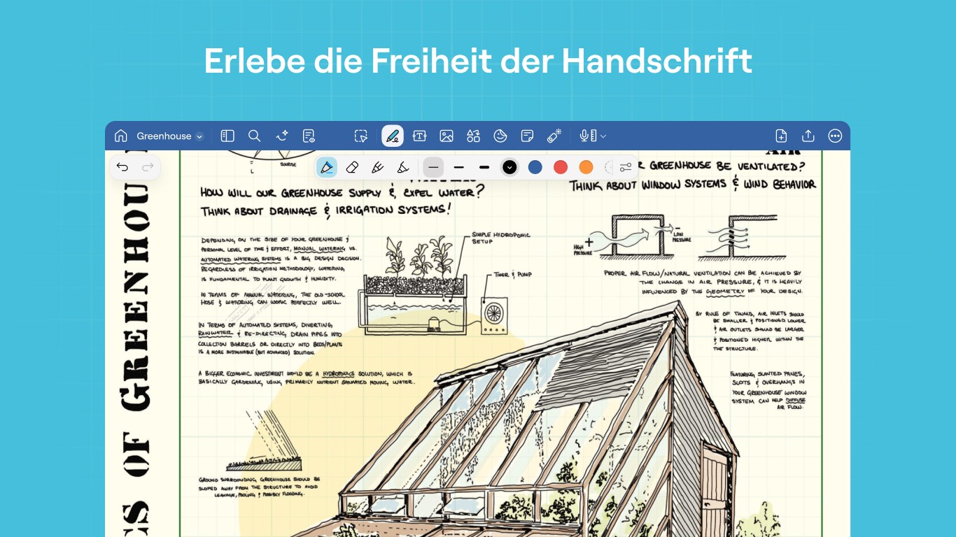 Goodnotes: KI Notizen, Doks Screenshot