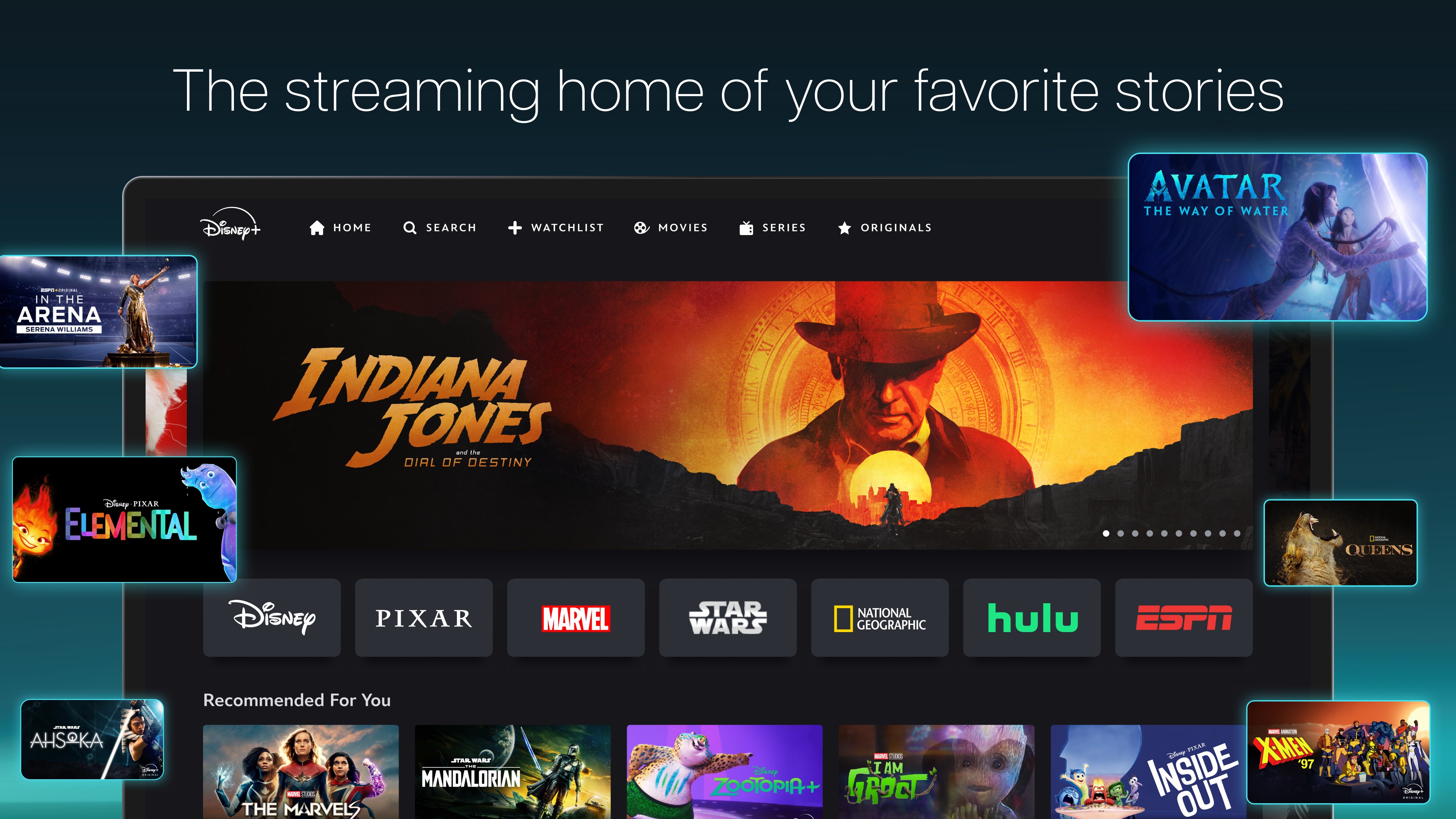Disney+ screenshot