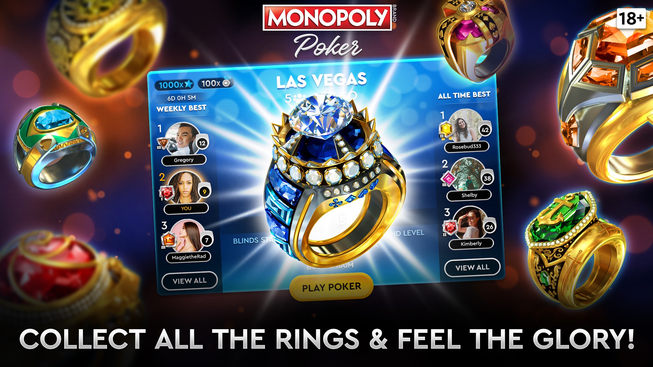 MONOPOLY Poker screenshot