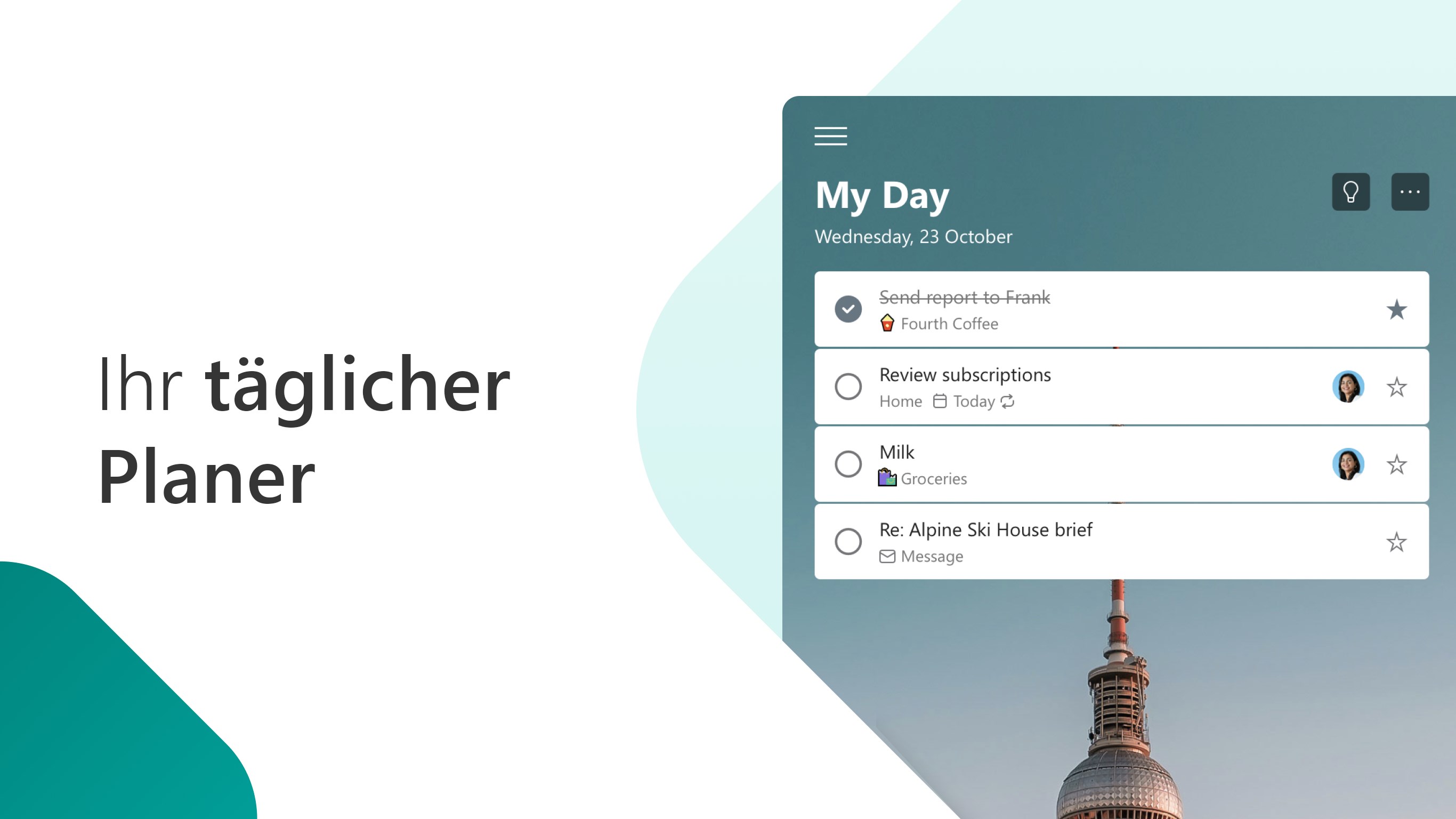 Microsoft To Do: Lists, Tasks & Reminders Screenshot