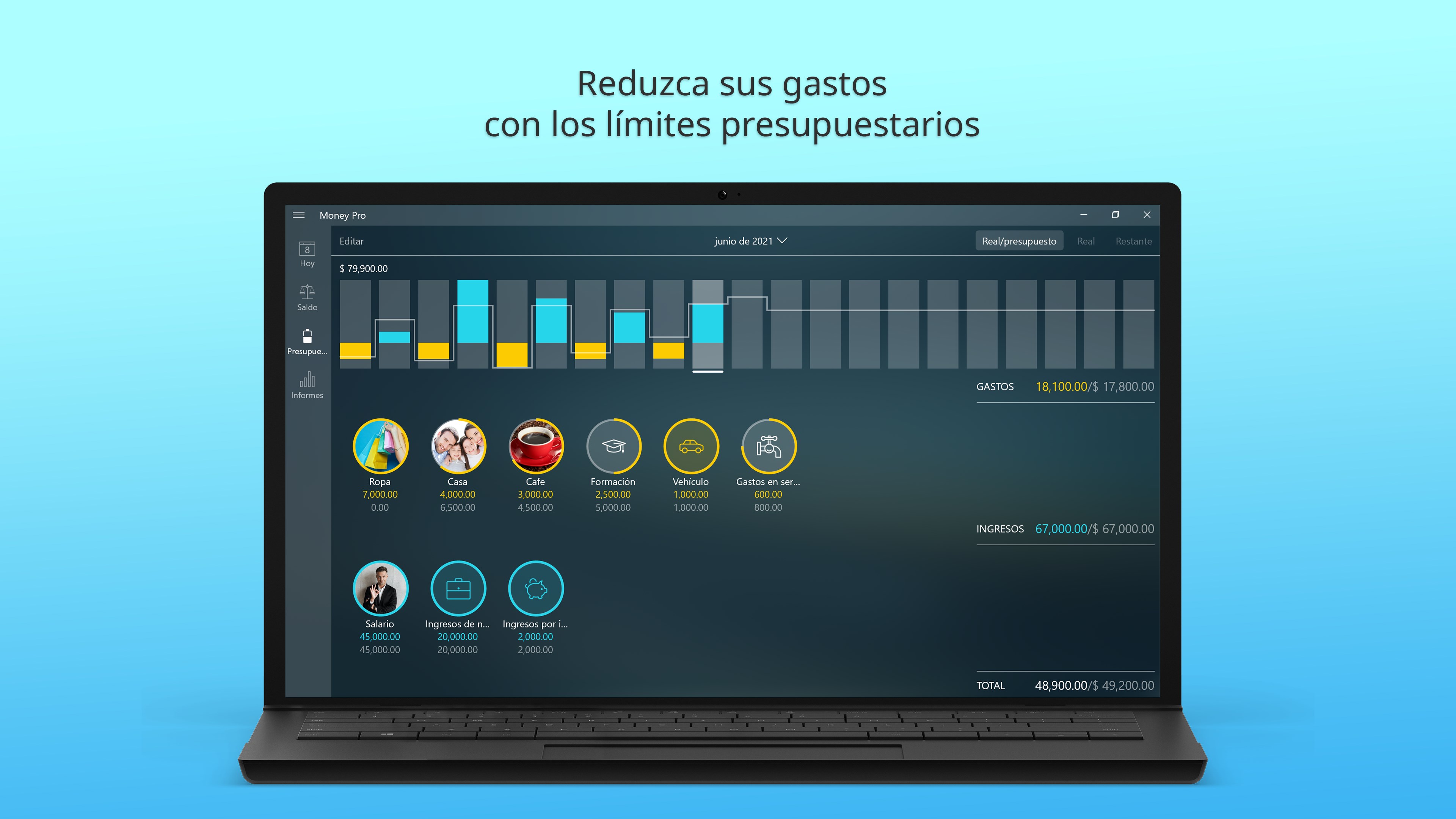 Captura de pantalla de Money Pro - Finanzas Personales, Presupuesto