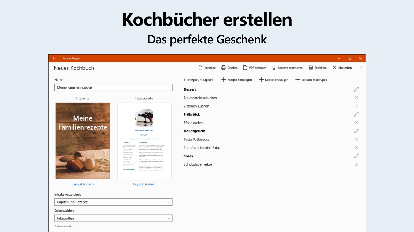 Recipe Keeper Pro Screenshot