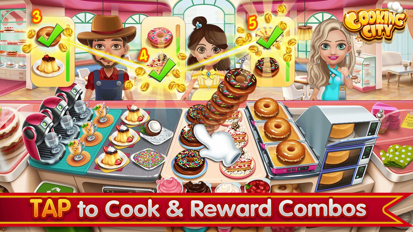Cooking City: Panda House screenshot