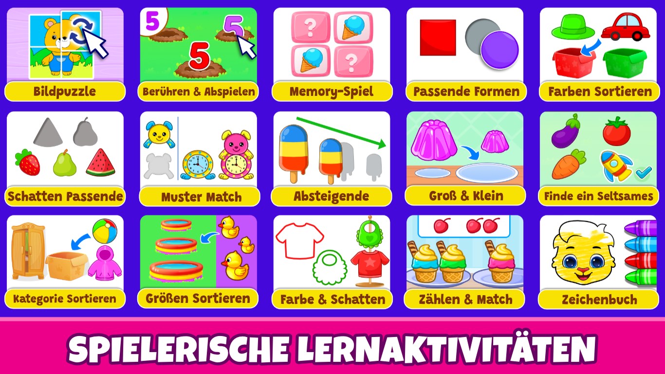 Kinderspiele für Kleinkinder! Screenshot