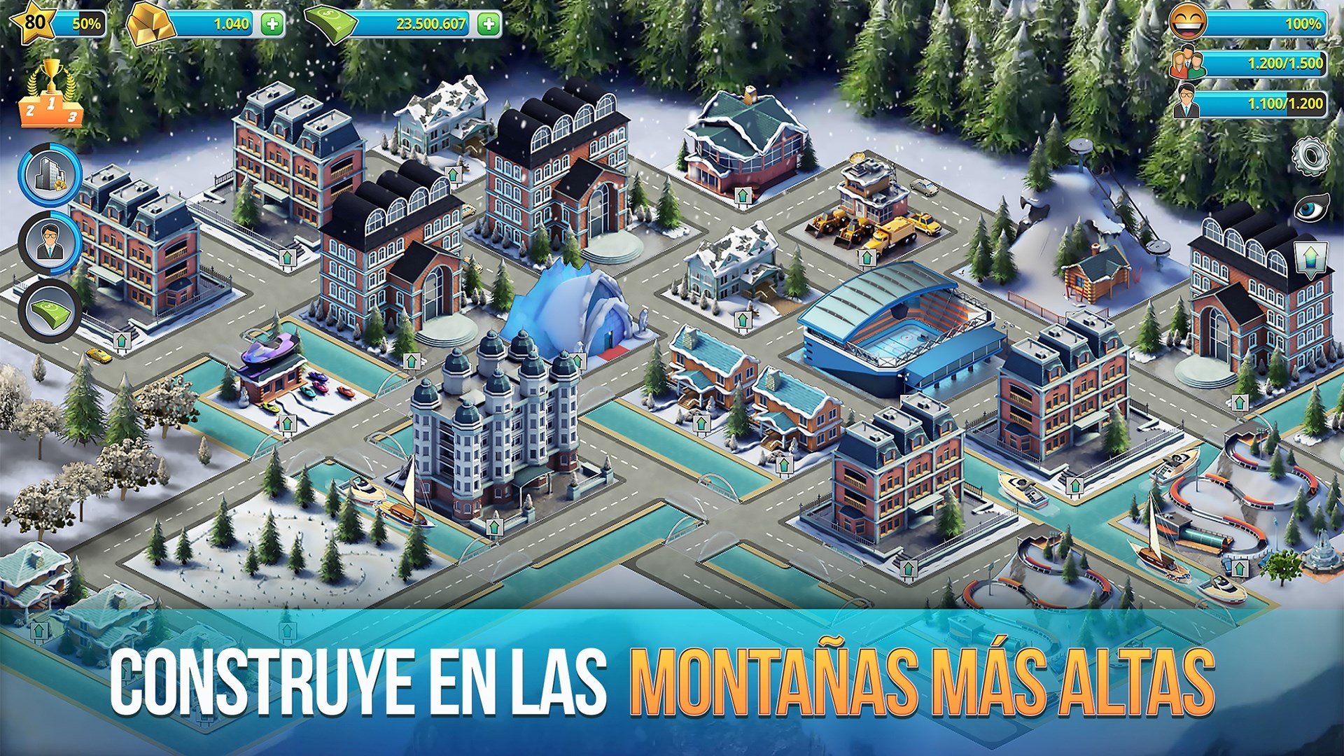 Captura de pantalla de City Island 3 - Building Sim