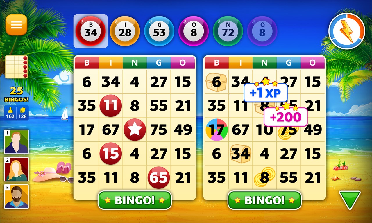 Tropical Beach Bingo World Screenshot