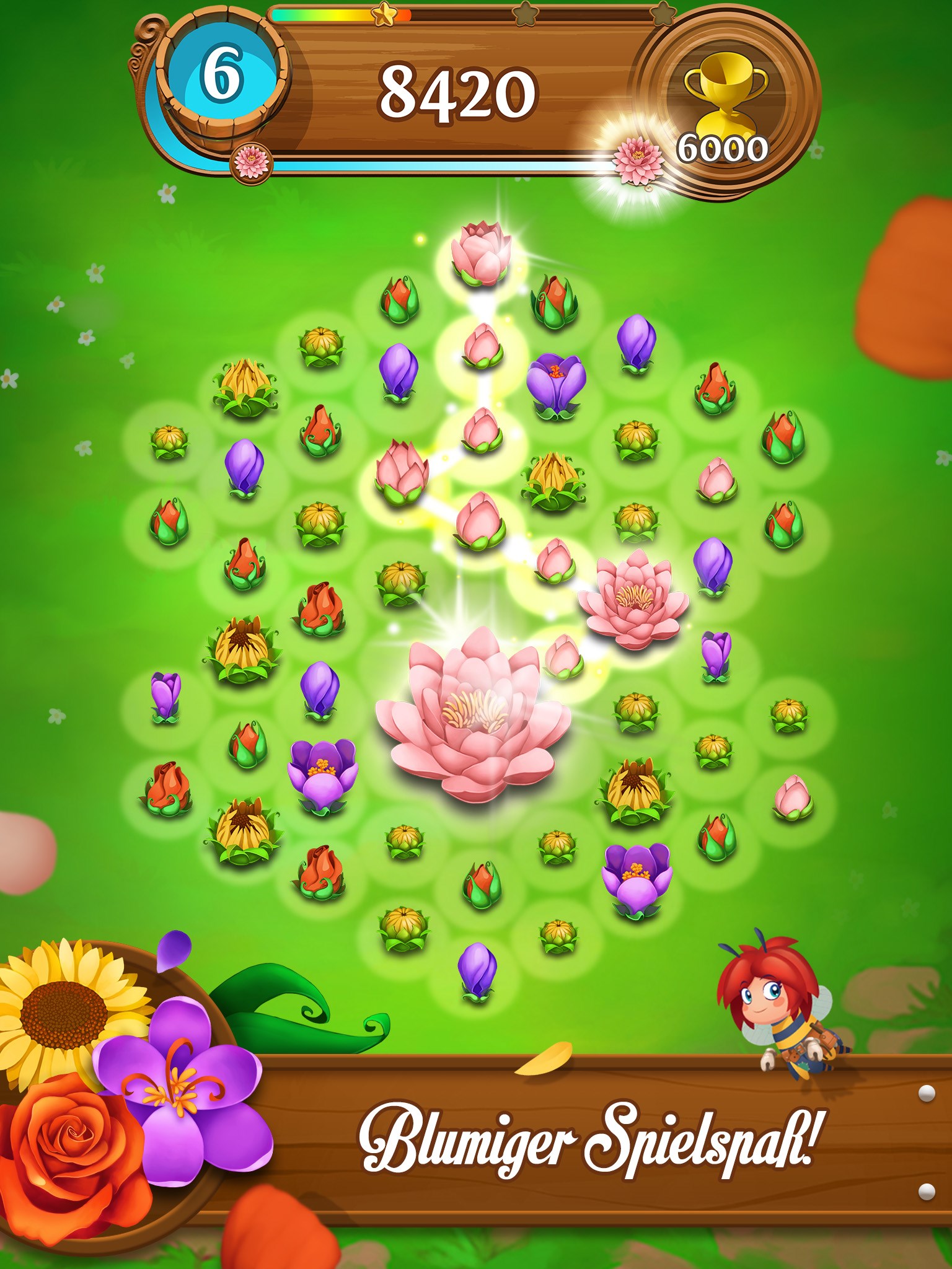 Blossom Blast Saga Screenshot