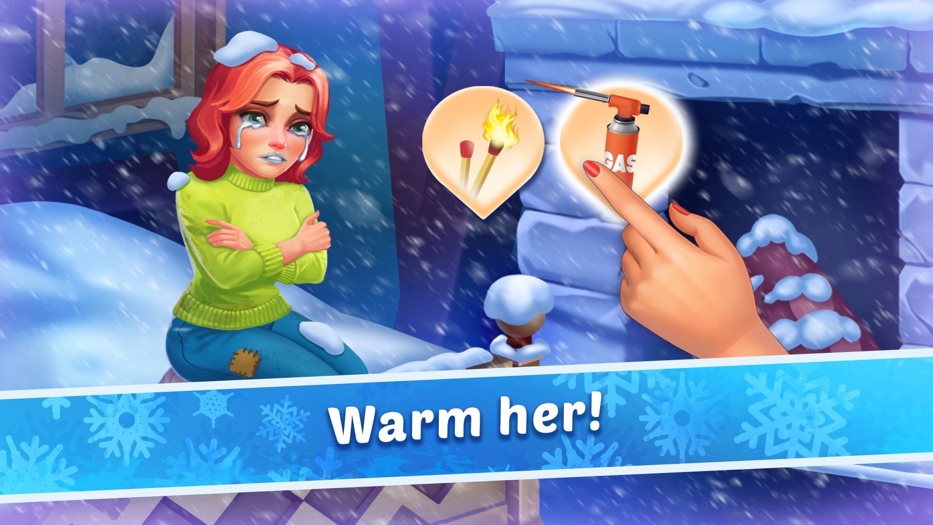 Coldscapes: My Match-3 Family screenshot