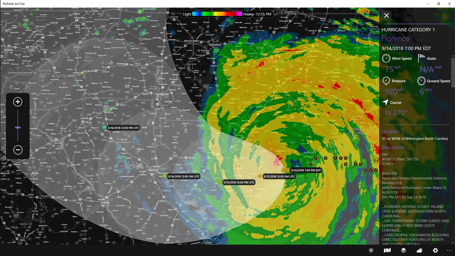 MyRadar screenshot