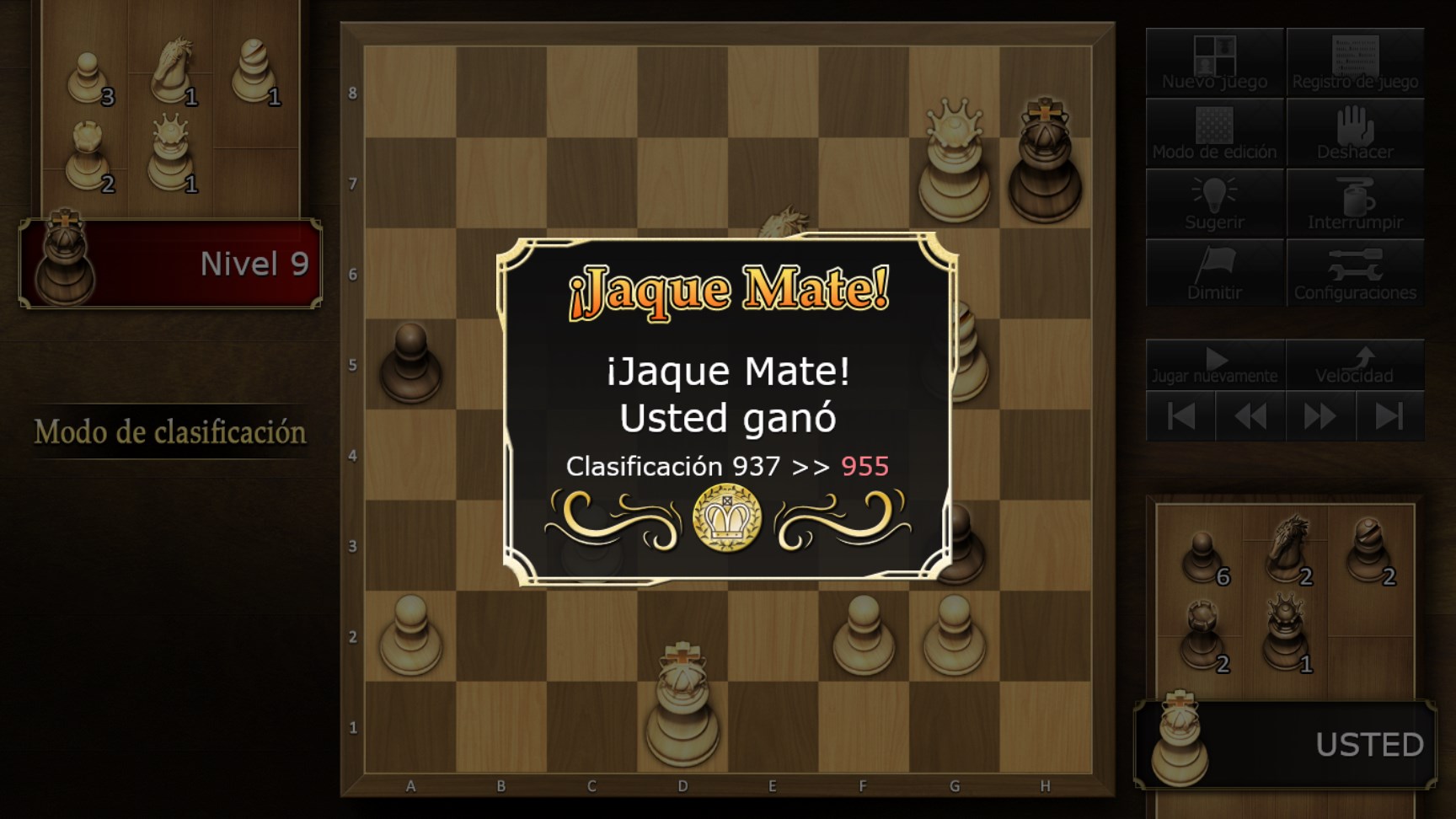 Captura de pantalla de Ajedrez Lv.100