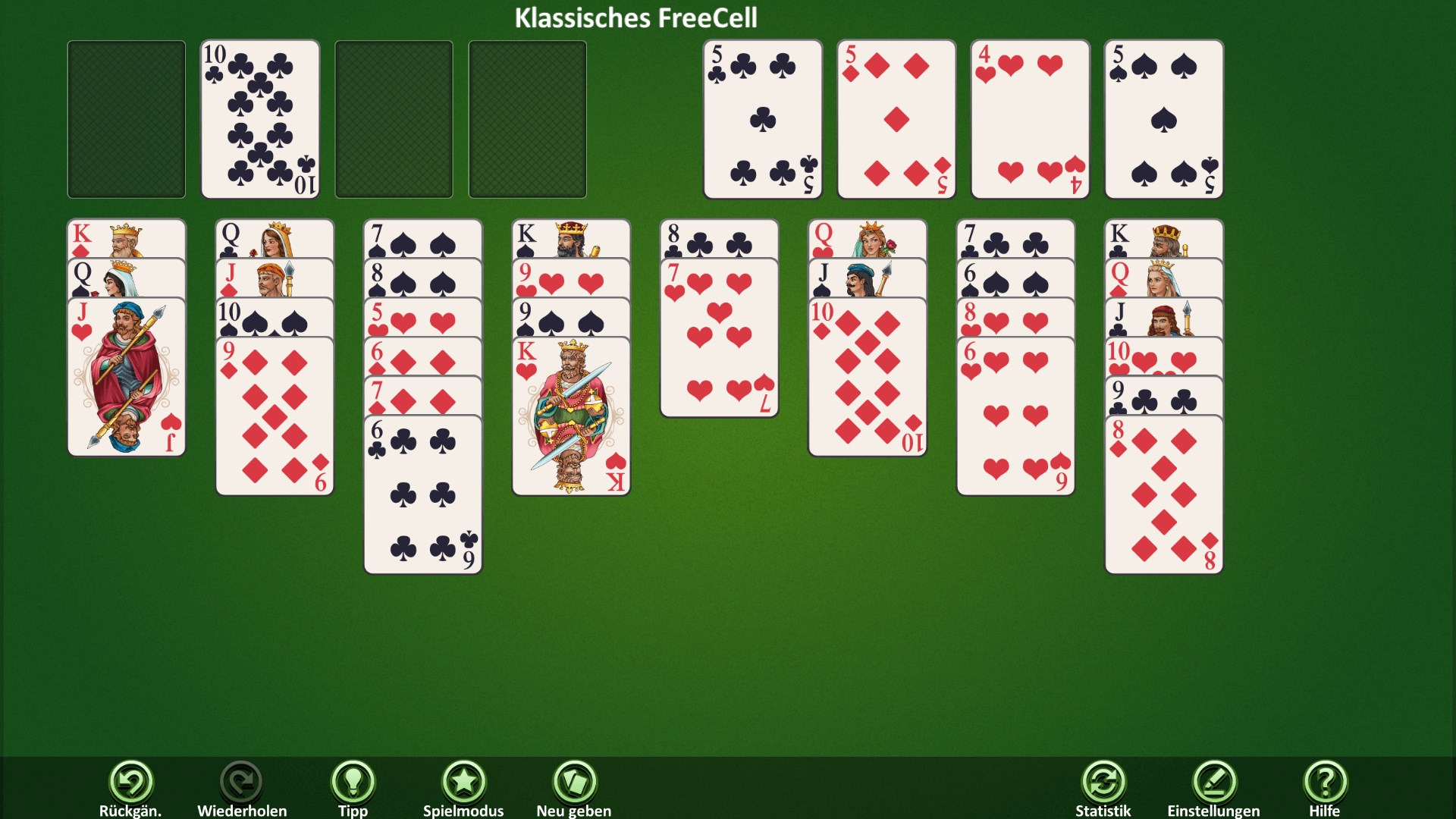 Simple FreeCell Screenshot