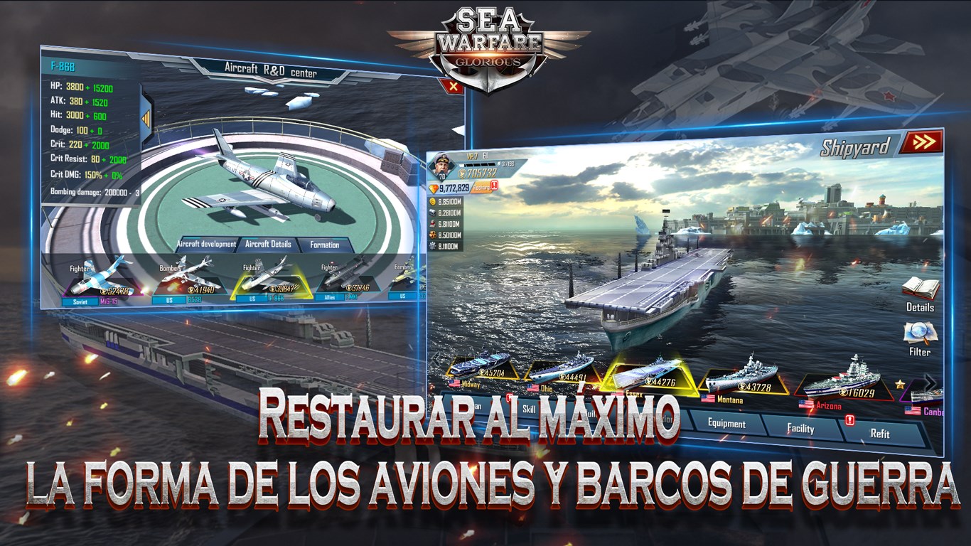 Captura de pantalla de Guerra Naval: Gloriosa