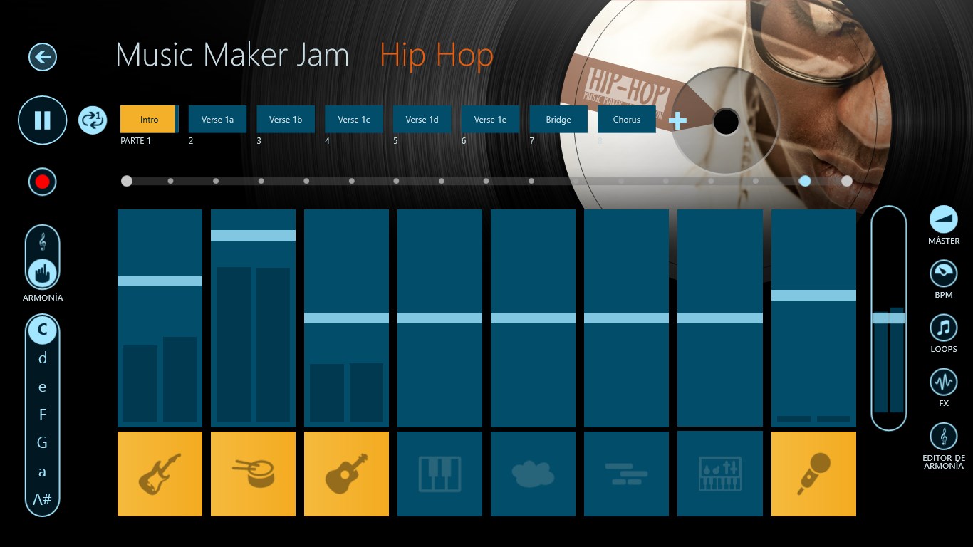 Captura de pantalla de Music Maker Jam