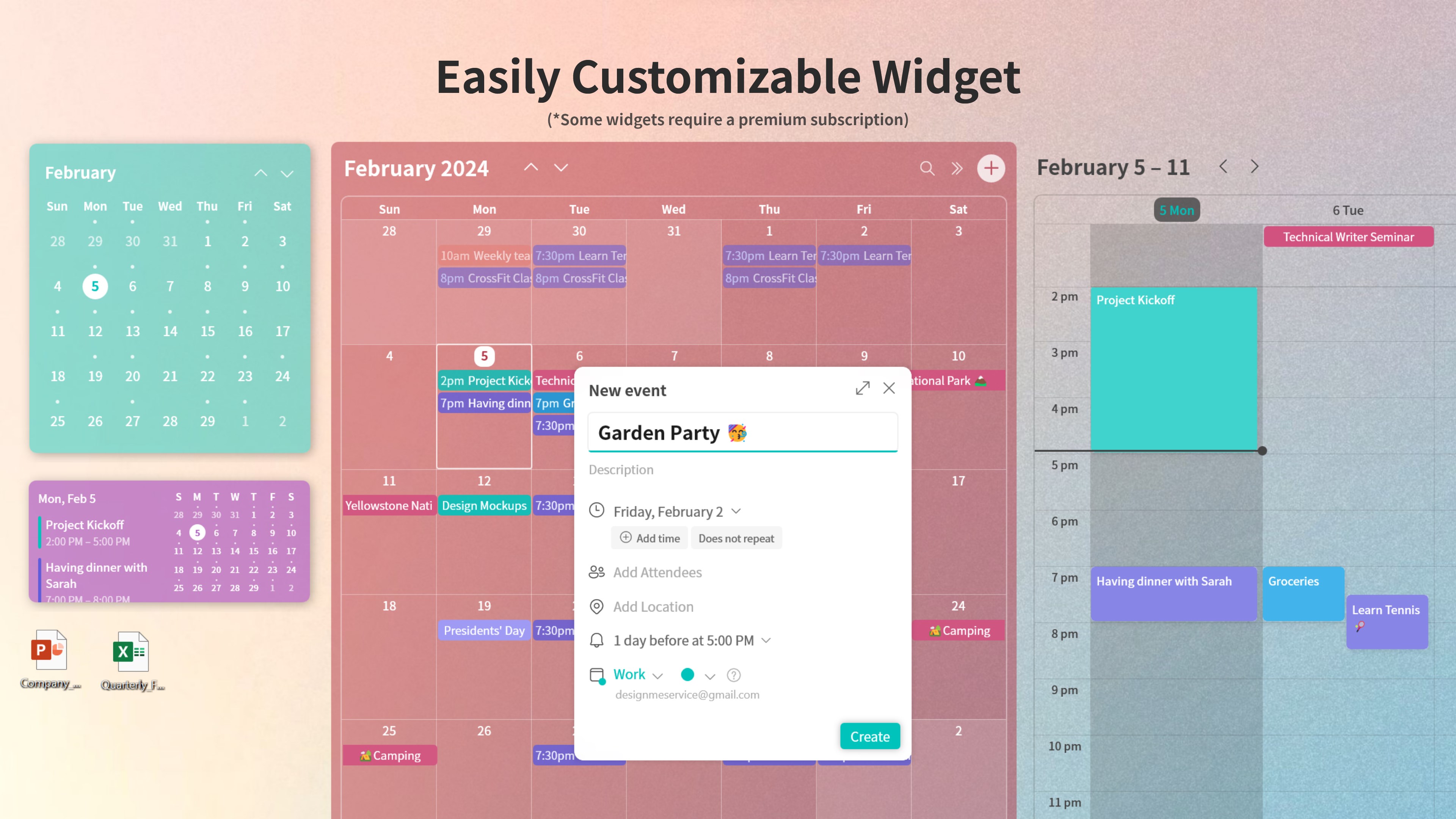 Me Calendar screenshot
